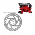 140mm Brake Disc Caliper Kit 6 Hole Aluminum Alloy Wear Resistance For Electric Scooter