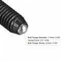 Uxcell Ball Point Set Screws 10pcs M3 X 12mm High Carbon Steel Metric Spring Hex Socket Grub Screw