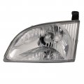 Headlightsdepot Headlight For 2001-2003 Toyota Sienna Ce Le Chrome Housing Halogen Left Driver Side Headlamp Assembly 