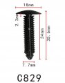 Autobahn88 Fender Flare Clip Compatible With Ford Oem W709002saa Pack Of 20
