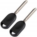 Aintier 2x Key Fobless Ignition Key For Escape Explorer Focus Fusion Ranger Mustang Expedition Sport Trac Five Hundred 00-08