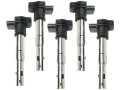 Ignition Coil Kit 5 Piece Compatible With 2012-2014 Volkswagen Passat 2 5l 5-cylinder 