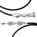 Update 36 Stainless Braided Throttle Cable Kit Adjustable Accelerator Assembly For 97-07 Chevrolet Chevy Ls1 Engine 4 8l 5 3l 