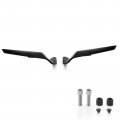 Ledishun Motorcycle Rearview Mirrors Wind Wing Adjustable Rotating Side Mirror Winglet Compatible With Suzuki Gsx-s1000