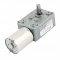 Aexit Dc 24v Electric Motors 30rpm 6mmx13mm D-shape Shaft Power Turbo Worm Fan Geared Motor