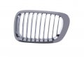 Justdrivably Replacement Parts Front Grille Grill Driver Side With Chrome Frame Surround Black Insert For Bmw 3 Series E46 