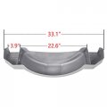 Ecotric Pair Axle Trailers Fenders 12 Wheels Tires Skirt Boat Molded 300lbs Set Of 2