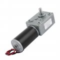 Uxcell Dc 12v 250rpm 8mmx14mm D-shape Shaft Electric Power Turbo Worm Geared Motor