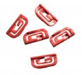 Ihave Replacement For 5pcs Roof Rail Trim Clip Red Lancer Evo 4 5 6 Ecar 