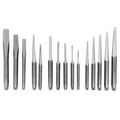 Punch Chisel Set 15 Pc In Kit Bag 