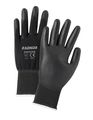 Radnor X-large Black Economy Polyurethane Palm Coated Gloves With Seamless 13 Gauge Nylon Knit Liner 