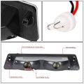 Oem Spoiler Model 3d Led Rear 3rd Third Brake Light High Mount Stop Lamp Compatible With Ford Mustang Lx Hatchback 87-93 Clear