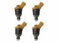 Set Of 4 Fuel Injectors For Nissan Silvia S13 S14 S15 Sr20det Turbo 550cc 16600-rr543 