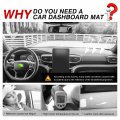 Autorder Dashboard Cover Mat For 2020 2021 2022 2023 2024 Ford Explorer Accessories Flannel Dash Sunshade Glare Uv Rays