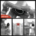 A-premium Disc Brake Caliper Assembly With Bracket Compatible Select Hyundai Dodge And Kia Models Accent Rio Rio5 2006-2007