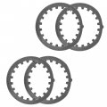 Caltric 4x Clutch Plate Compatible With Yamaha Big Wheel 200 Bw200es Elec Start 1986 1987 1988