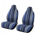 Uxcell 7pcs Blanket Durable Baja Bucket Seat Cover Protector For Car Auto Blue