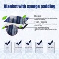 7pcs Blanket Durable Baja Bucket Seat Cover Protector For Car Auto Blue