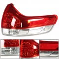 Munirater 1-pack Rear Right Tail Light Brake Lamp Assembly Replacement For 2011-2014 Toyota Sienna Outer Passenger Side
