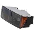 Driver Side Headlight With Bulbs Halogen Clear Lens Body Cladding Fits 2002-2006 Chevrolet Avalanche 1500