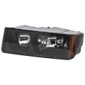 Driver Side Headlight With Bulbs Halogen Clear Lens Body Cladding Fits 2002-2006 Chevrolet Avalanche 1500