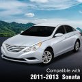 G-plus Front Upper Bumper Grille Grill Trim Compatible With Hyundai Sonata 2 0t Limited 2011-2012 Fit Gl Gls Se 2011 2012 2013