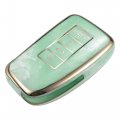 Car Key Fob Cover 4 Button Remote Case Green For Lexus Es350 Rx Gs Ls Nx Rs Gx Lx Rc Lc 