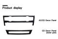 Wroadavee Carbon Fiber Console Cd Ac Panel Trim Cover For Bmw X5 E70i 08-13i X6 E71i 09-14i 