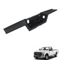 Black Rear Bumper Center Step Pad Without Sensor Holes Replacement For F250 F350 F450 Super Duty 2017-2022 