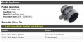 Maf Mass Air Flow Sensor Compatible With 2010-2016 Audi A5 Quattro