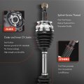 A-premium Pair 2 Front Cv Axle Shaft Assembly Compatible With Lexus Ls460 2009-2017 Ls600h 2008-2016 Driver And Passenger Side