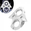 Ignition Key Switch Cover For Surron Light Bee X S X160 X260 Cnc Aluminum Anodized Finish Lock Cylinder Ring Trim Silver 