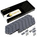 Caltric Grey O-ring Drive Chain Compatible With Yamaha Tdm850 Tdm 850 Tdm-850 1998-2001