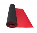 Mytee Products 20 X 27 Red Neoprene Floor Runner Non Skid Bottom Protect All Surfaces Reusable Protector With Slip-proof 