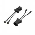Uxcell 2pcs Car Horn Adapter Wiring Harness Pigtail Socket For Ford Mondeo Focus Fiesta Cruze