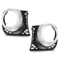 Fog Light Bezel Lamp Trim Cover Pair For Land Rover Range 2010-2013 Lr024328 Lr018235 Lr024326 Lr018246 Black 