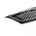 G-plus Front Upper Bumper Mounted Grille Black Chrome Replacement For 2014 2015 Kia Optima