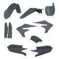 Full Plastic Kit Grey Metallic For 19-22 Yamaha Yz250f 
