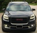 White Led Halo Fog Lamp Driving Light Kit Wiring Harness Switch For 2013-2016 Gmc Acadia