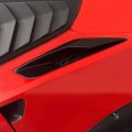 Ecotric Rear Upper Quarter Panel Scoops Vents Compatible With 2015-2019 C7 Corvette Z06