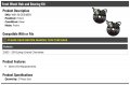 Front Wheel Hub And Bearing Kit 2 Piece Set Compatible With 2005-2010 Jeep Grand Cherokee