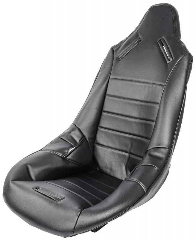 Jegs Pro High Back Ii Vinyl Seat Cover Black Only Available Separately Male Snaps To Attach