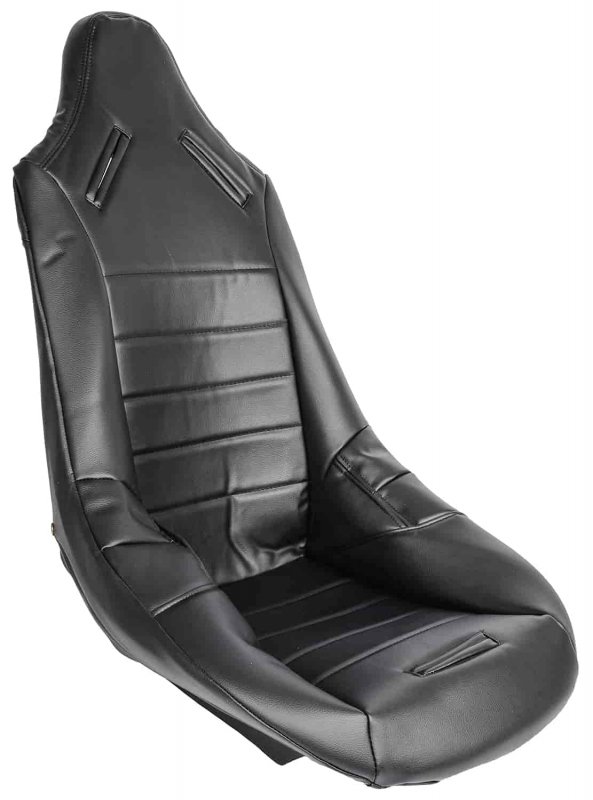 Jegs Pro High Back Ii Vinyl Seat Cover Black Only Available Separately Male Snaps To Attach