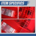 Auto Dynasty Gm2801270 Rear Tail Lights Brake Lamps Assembly With Reverse Light Compatible Chevrolet Colorado 2015-2022