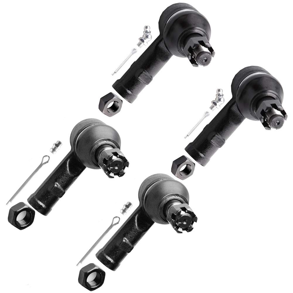 4 Piece Front Inner And Outer Tie Rod End Es2953 Es2954 For Honda Passport 1994 1997 Isuzu Amigo 1989 Pickup 1988 1995 Rodeo