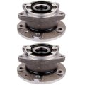 Rear Wheel Bearing And Hub Assembly Premium 512273 2003-2009 For Volvo Xc90 Pair Awd Abs Encoder 5 Lugs Mtg Bolt Qty 4