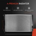A-premium Aluminum Radiator Ac Condenser Cooling Kit Compatible With Chevrolet Equinox Gmc Terrain 2010-2015 2 4l 3 0l 6l