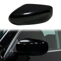 Black Left Driver Side Mirror Cover For 2013 2018 Nissan Altima Without Turn Signal Glossy Replacement Cap Yp456bl 