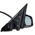 Spieg Bm1321131 Passenger Side Mirror Replacement For Bmw 323i 325i 328i 330i 1999-2005 Power Heated Bright Black Cover Right