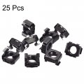 Uxcell Snap-in Cage Nuts M10 X 1 5mm Carbon Steel Metric Nut For Server Shelve Cabinet 25pcs